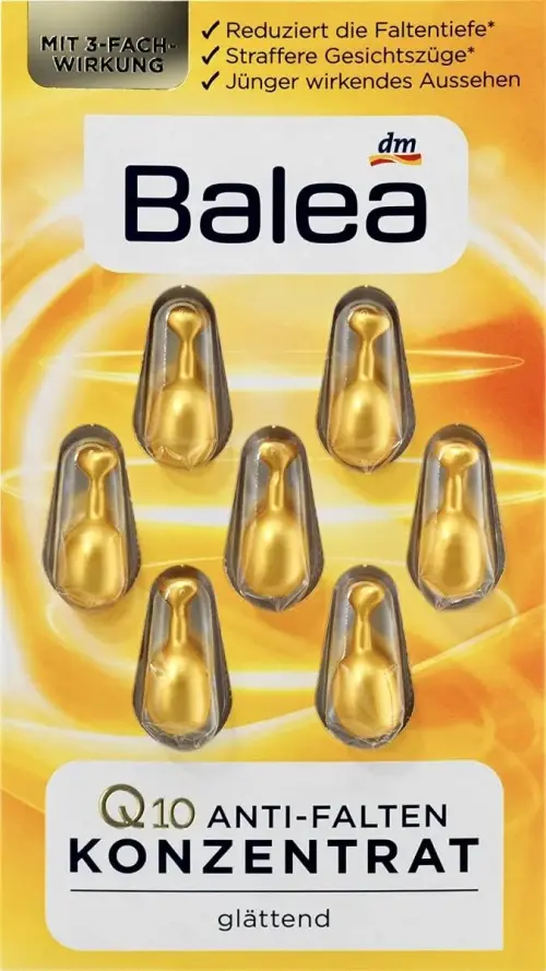 كبسولات باليا لشد الوجه والرقبة الفوري (Balea Lift Effect) - علاج التجاعيد