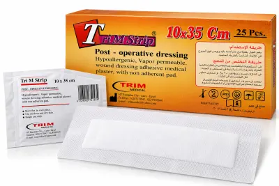 غيار جراحي معقم لاصق 10×35 سم – 25 قطعة - YASSO STORE