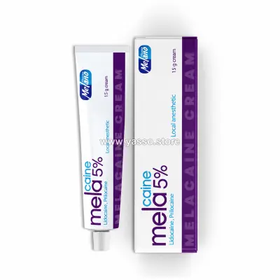 Melacaine Cream – كريم ميلاكايين مخدر موضعي قوي لتخفيف الألم 15 جرام - YASSO STORE