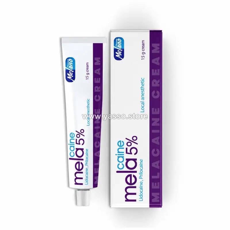 Melacaine Cream – كريم ميلاكايين مخدر موضعي قوي لتخفيف الألم 15 جرام - YASSO STORE