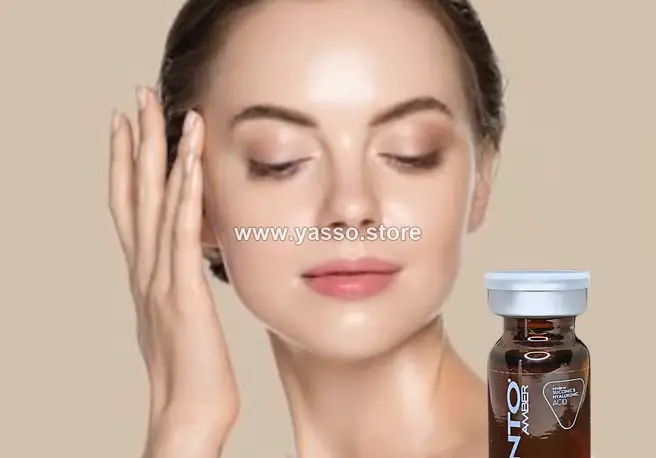 سكين بوستر فينتو عنبر بحمض السكسينيك والهيالورونيك لنضارة وتجديد البشرة (10 مل) - Vinto Amber Skin Booster - YASSO STORE