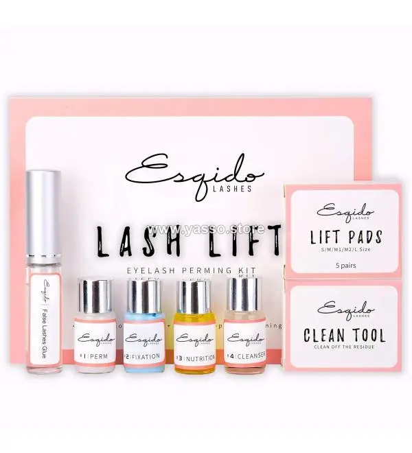 مجموعة لاش ليفتنج lash lifting رفع الرموش والحواجب الاحترافية | كيرلي ساحر يدوم لأشهر | سهلة وسريعة - YASSO STORE