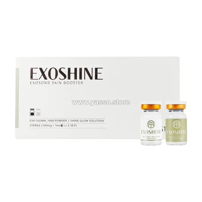 ExoShine: معزز البشرة الكوري الفاخر بتقنية الإكسوسومات لتجديد خلوي وترطيب عميق - YASSO STORE