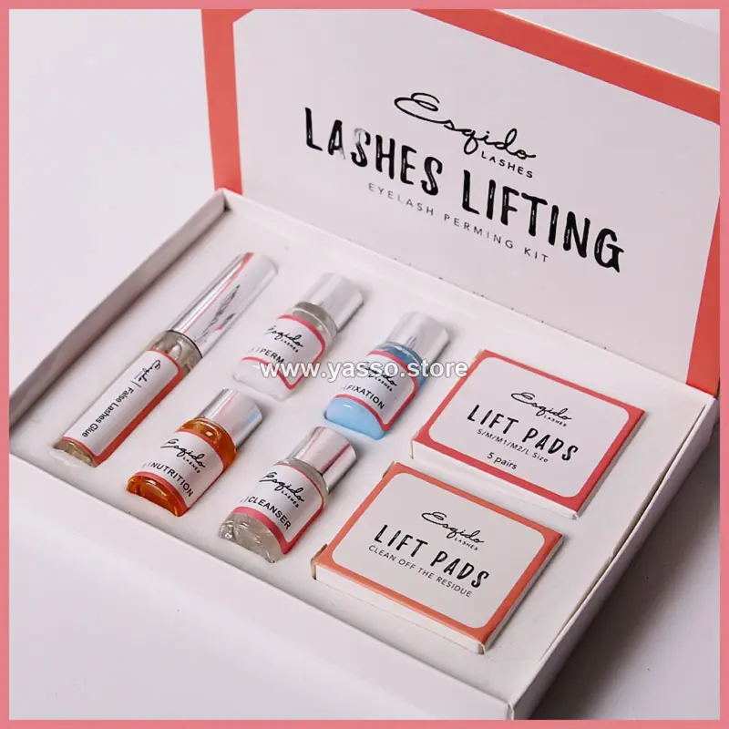 مجموعة لاش ليفتنج lash lifting رفع الرموش والحواجب الاحترافية | كيرلي ساحر يدوم لأشهر | سهلة وسريعة - YASSO STORE
