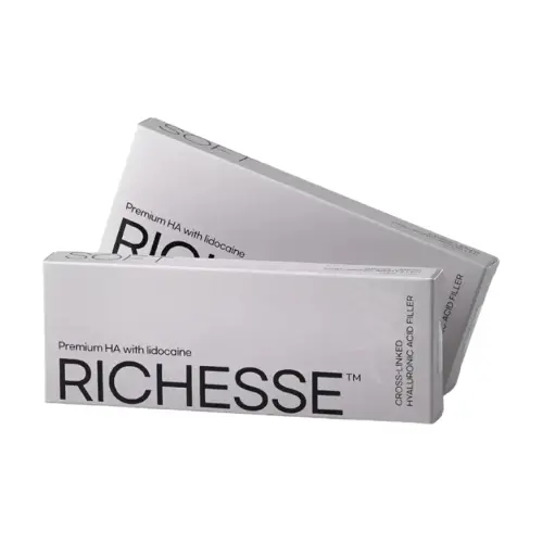 Richesse Soft 1ml: فيلر الهيالورونيك الفاخر لشباب دائم ووداع للخطوط الدقيقة - Soft (1ml)