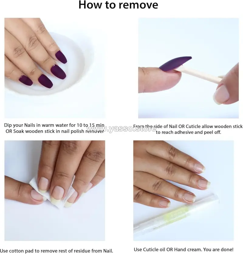 لاصق اظافر دبل فيس فوري احترافي فائق القوة والدقة - دستة - YASSO STORE