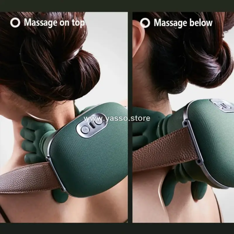 جهاز تدليك الرقبة والجسم المحمول الفاخر | استرخاء عميق بتصميم السلطعون المبتكر - YASSO STORE