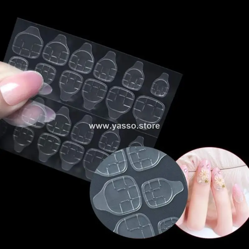 لاصق اظافر دبل فيس فوري احترافي فائق القوة والدقة - دستة - YASSO STORE
