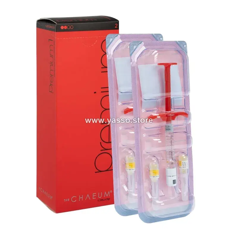 فيلر تشايم بريميوم الكوري بالهيالورونيك والليدوكائين ( سرنجة × 1.1 مل) - Chaeum Premium Dermal Filler - YASSO STORE