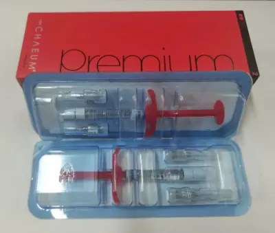 فيلر تشايم بريميوم الكوري بالهيالورونيك والليدوكائين (2 سرنجة × 1.1 مل) - Chaeum Premium Dermal Filler - صورة إضافية