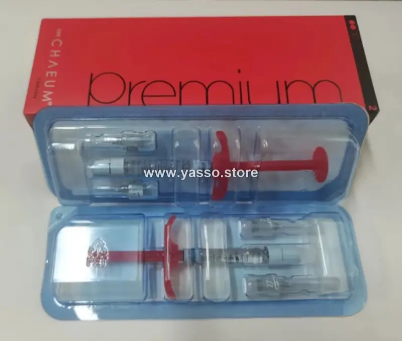 فيلر تشايم بريميوم الكوري بالهيالورونيك والليدوكائين ( سرنجة × 1.1 مل) - Chaeum Premium Dermal Filler - YASSO STORE