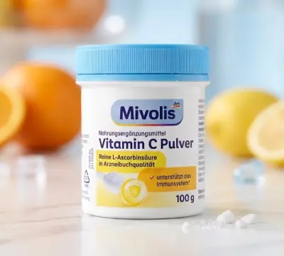مسحوق فيتامين سي المركز من ميفوليس (Mivolis Vitamin C Pulver) - YASSO STORE