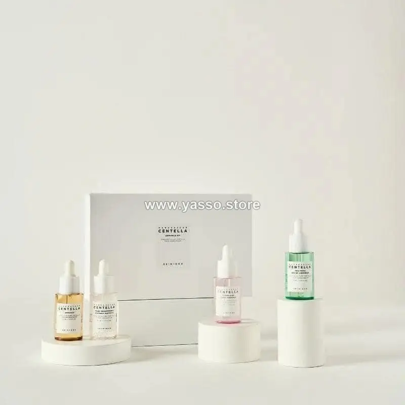 مجموعة أمبولات سنتيلا مدغشقر المتكاملة من سكين 1004 (SKIN 1004 Madagascar Centella Ampoule Kit) - YASSO STORE