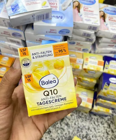 كريم باليا Q10 النهاري المضاد للتجاعيد (Balea Q10 Anti-Wrinkle Day Cream) - YASSO STORE