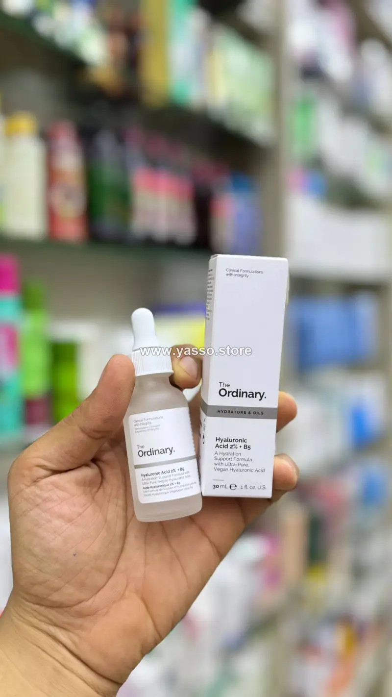 سيروم الترطيب العميق بالهيالورونيك أسيد من ذا أورديناري (The Ordinary Hyaluronic Acid 2% + B5) - YASSO STORE