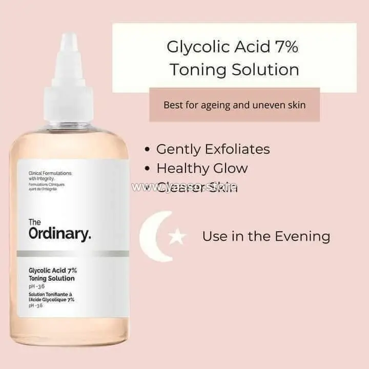 تونر ذا اورديناري جلايكوليك أسيد 7% (The Ordinary Glycolic Acid Toner 7%) - YASSO STORE