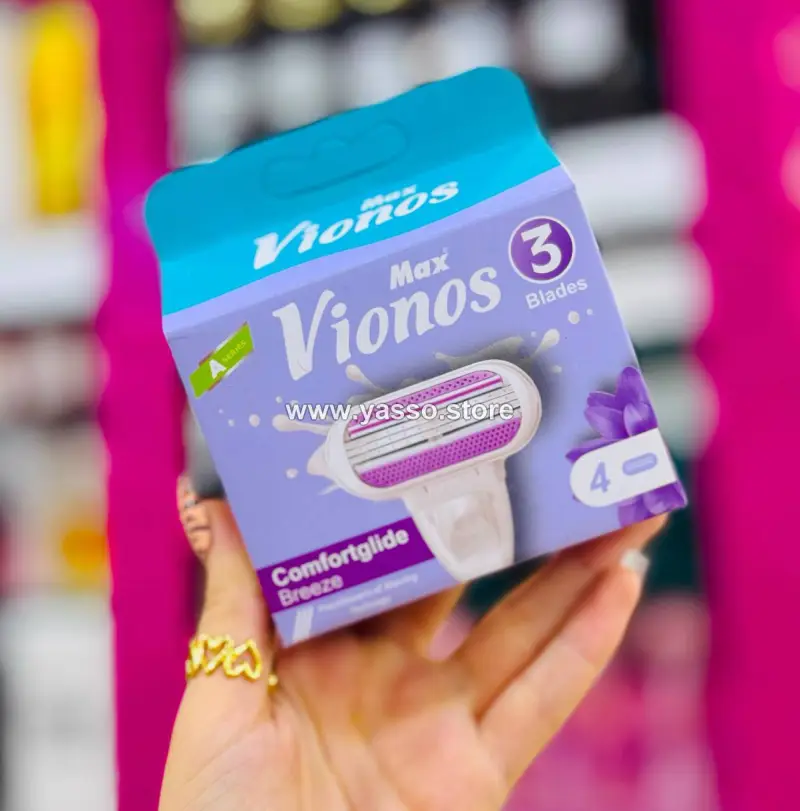 قطع غيار شفرات ماكس فينوس المرطبة (Max Venus Shaving Blades Refills) - YASSO STORE