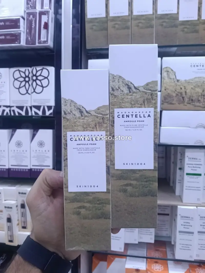 غسول سنتيلا فوم — تنظيف عميق وتهدئة بدون جفاف! (SKIN1004 Centella Foam Cleanser) - YASSO STORE