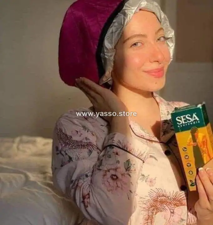 زيت سيسا الأخضر الجديد لتطويل الشعر (Sesa Oil) - YASSO STORE