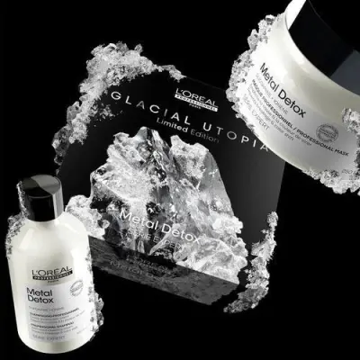 قناع لوريال بروفيشنال سيري إكسبيرت لإزالة السموم المعدنية (L'Oréal Professionnel Serie Expert Metal Detox Mask) - YASSO STORE