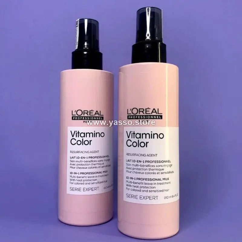 بخاخ فيتامينو كولور 10 في 1 من لوريال بروفيشنال لحماية اللون (L'Oréal Professionnel Vitamino Color 10-in-1) - YASSO STORE
