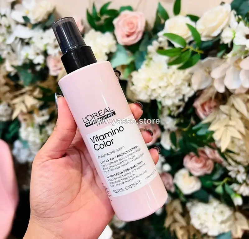 بخاخ فيتامينو كولور 10 في 1 من لوريال بروفيشنال لحماية اللون (L'Oréal Professionnel Vitamino Color 10-in-1) - YASSO STORE