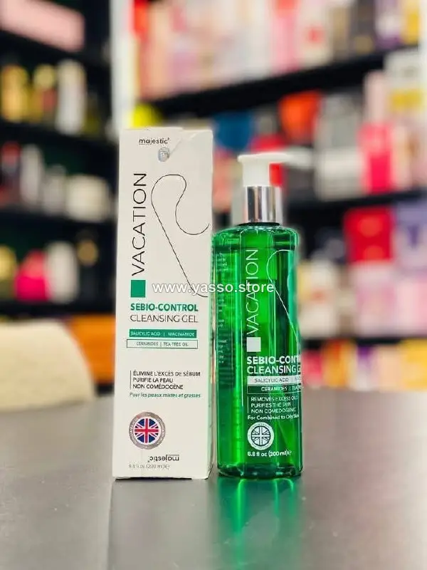 غسول فاكيشن المنظم للدهون (Vacation sebio-control cleansing gel) - YASSO STORE