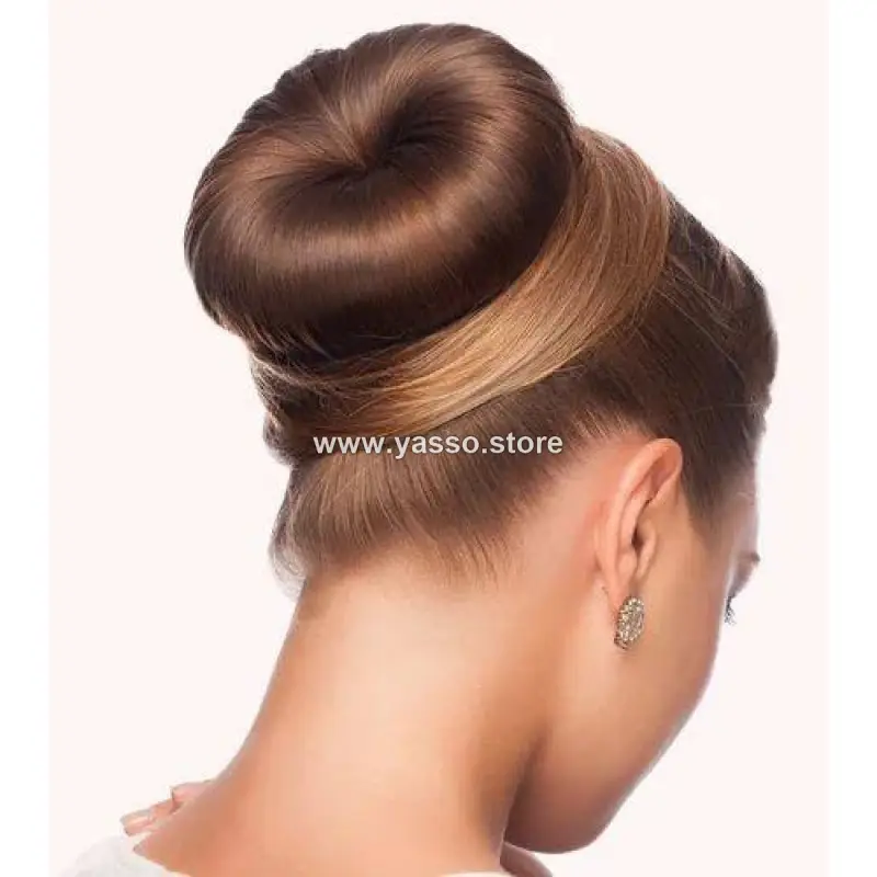 توكة حشو شعر كبيرة فاخرة – إسفنجة تكثيف الشعر لعمل الكعكة بسهولة - YASSO STORE