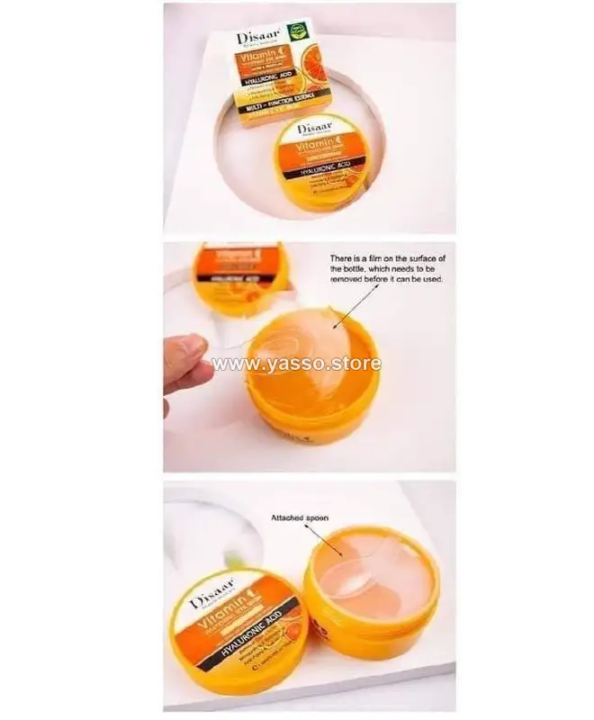 شيت هالات ديزار الأصلي بفيتامين سي والهيالورونيك - YASSO STORE