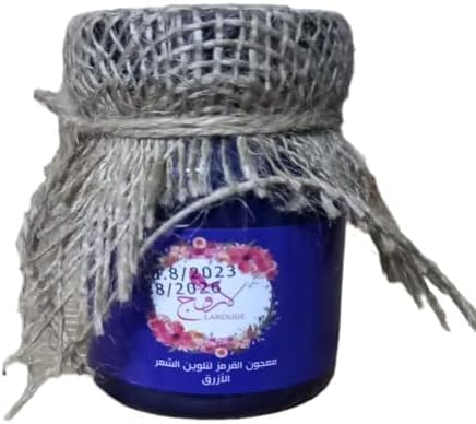 قرمز لاروج معجون تلوين الشعر - نبيتى - ازرق